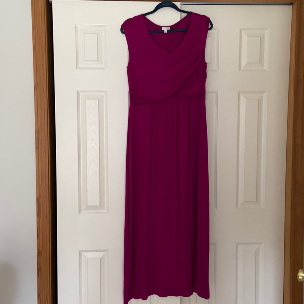 Magenta summer dress